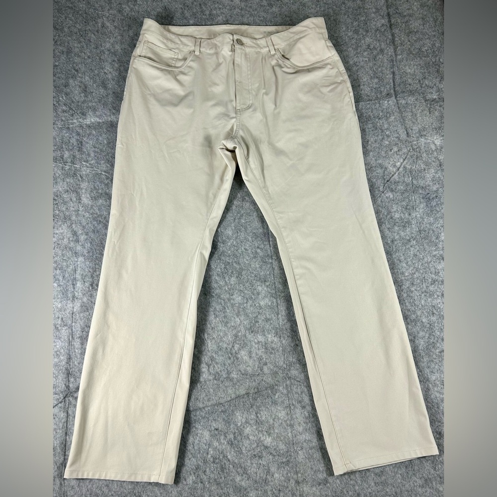 G/FORE Tour 5-Pocket 4-Way Stretch Pant Golf Performance Beige Size 38x28